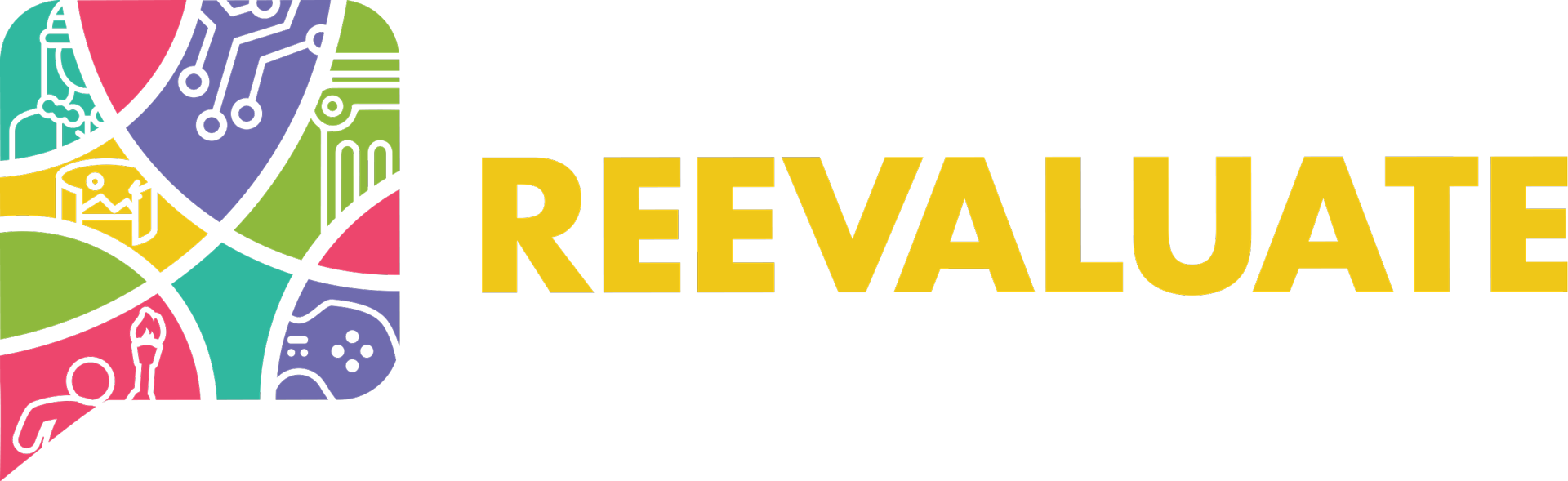 REEVALUATE logo